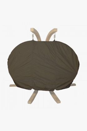 Regenschutz für Gartenschaukel universell wasserfest grau